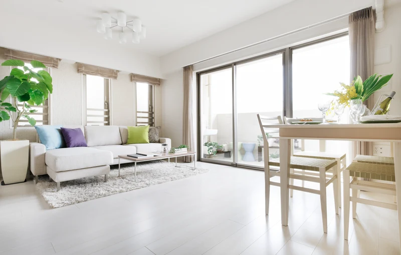 玄関・窓・ベランダ・フローリング